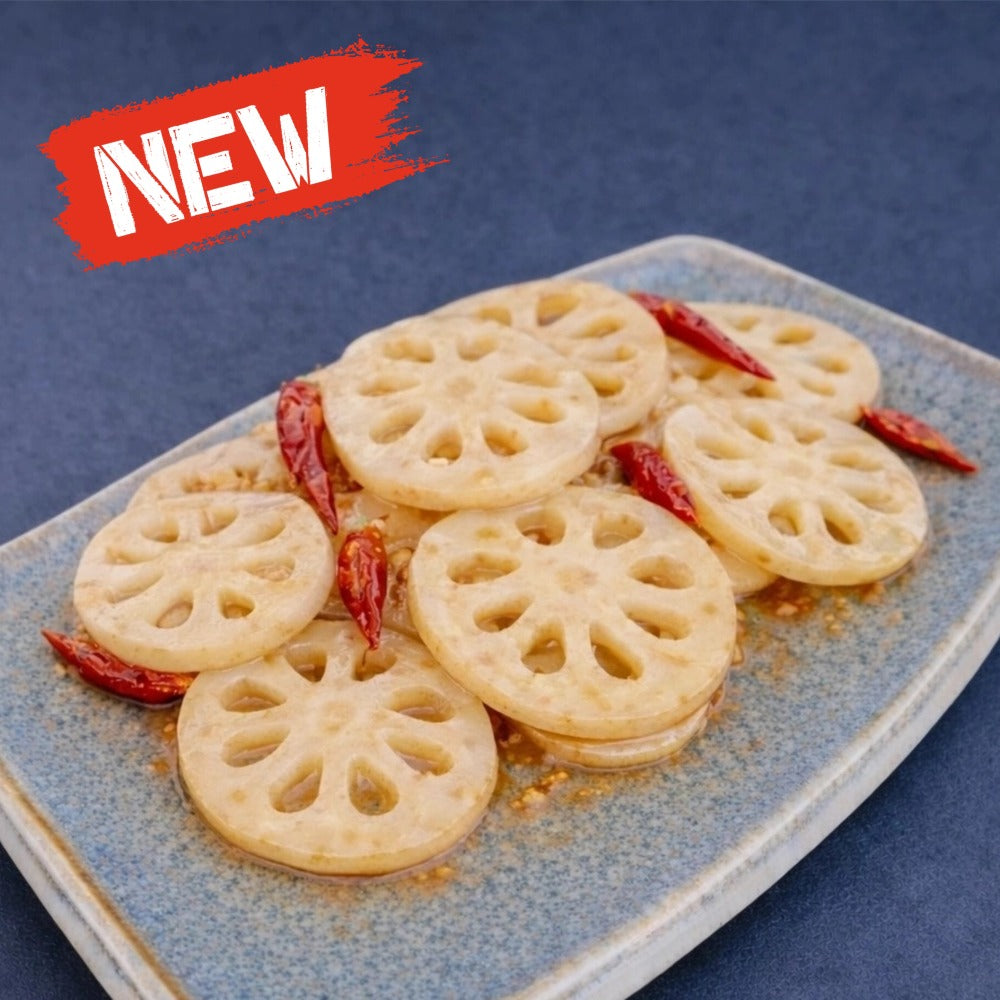 Lotus Root Slices (Spicy) [0.5 lb]