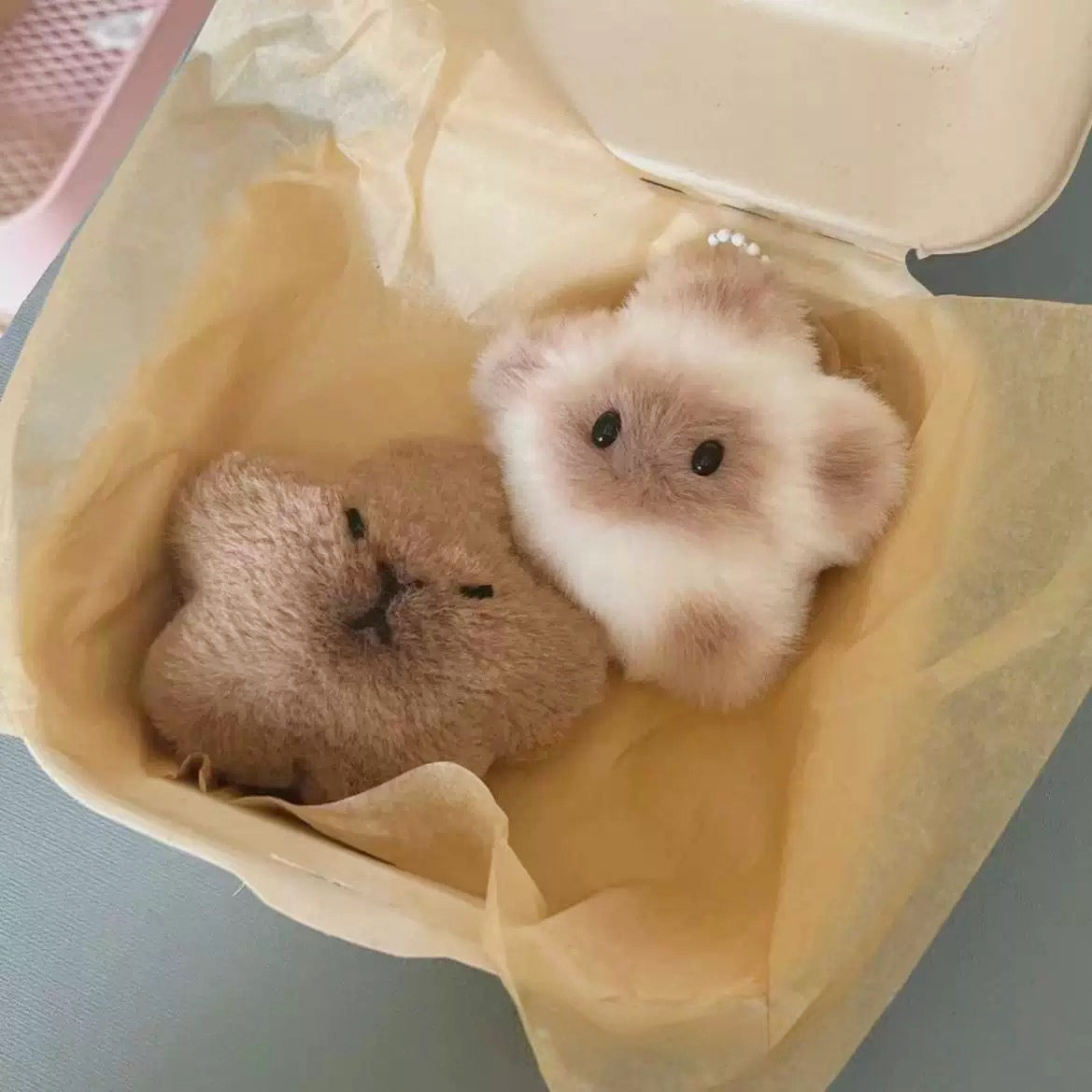 Siamese Cat Plush Charm