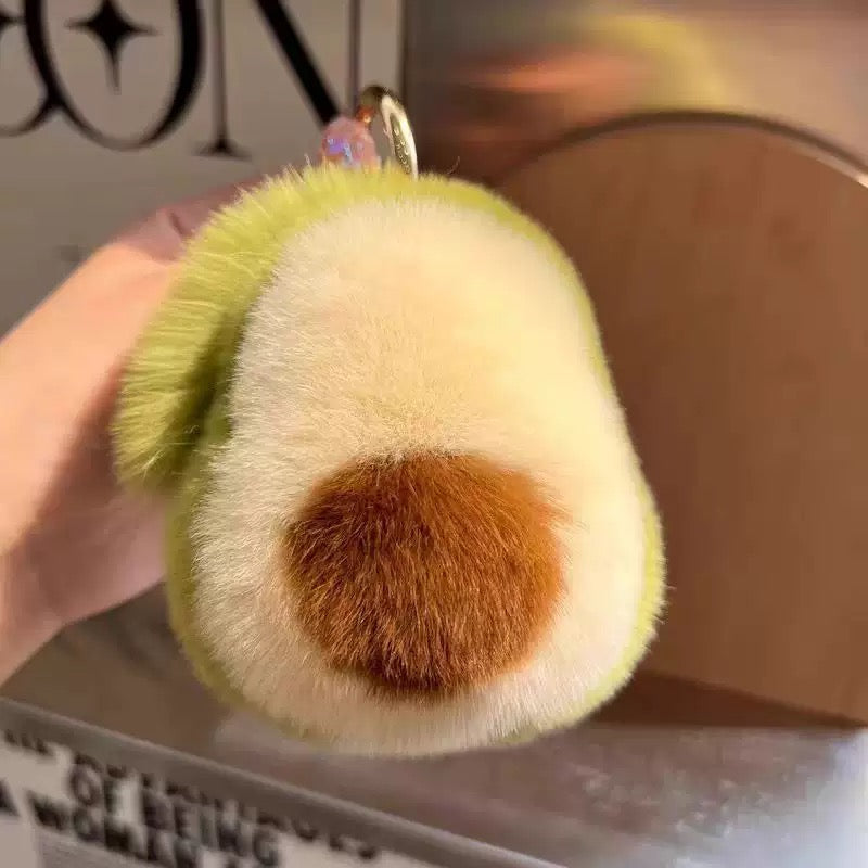 Avocado Plush Keychain