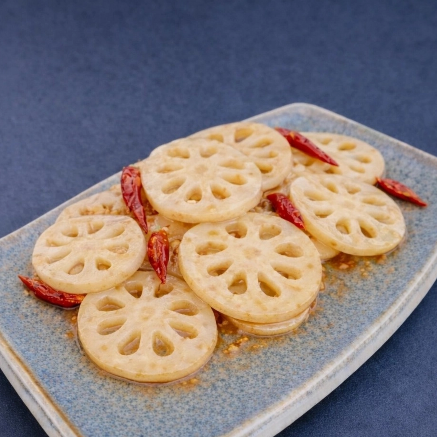Lotus Root Slices (Spicy) [0.5 lb]