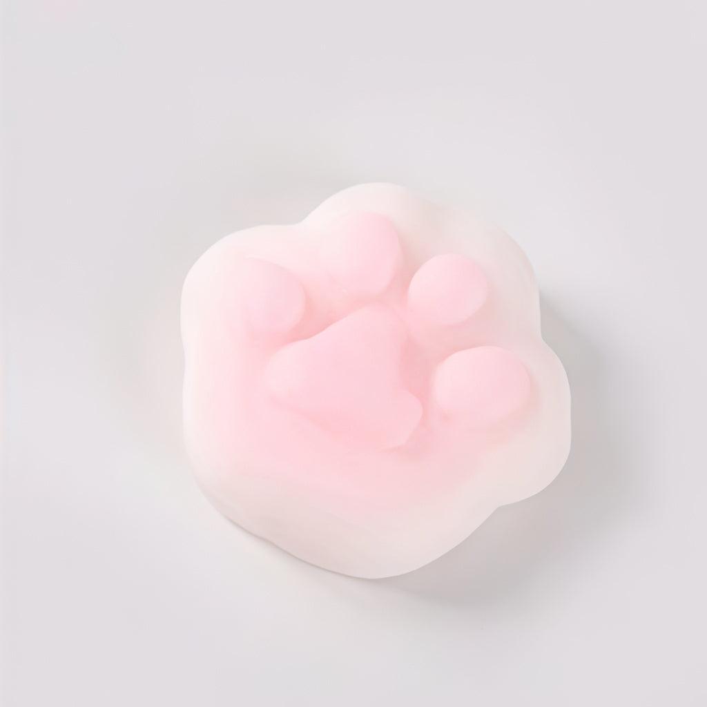 Cat Paw Squishy (White Pink)